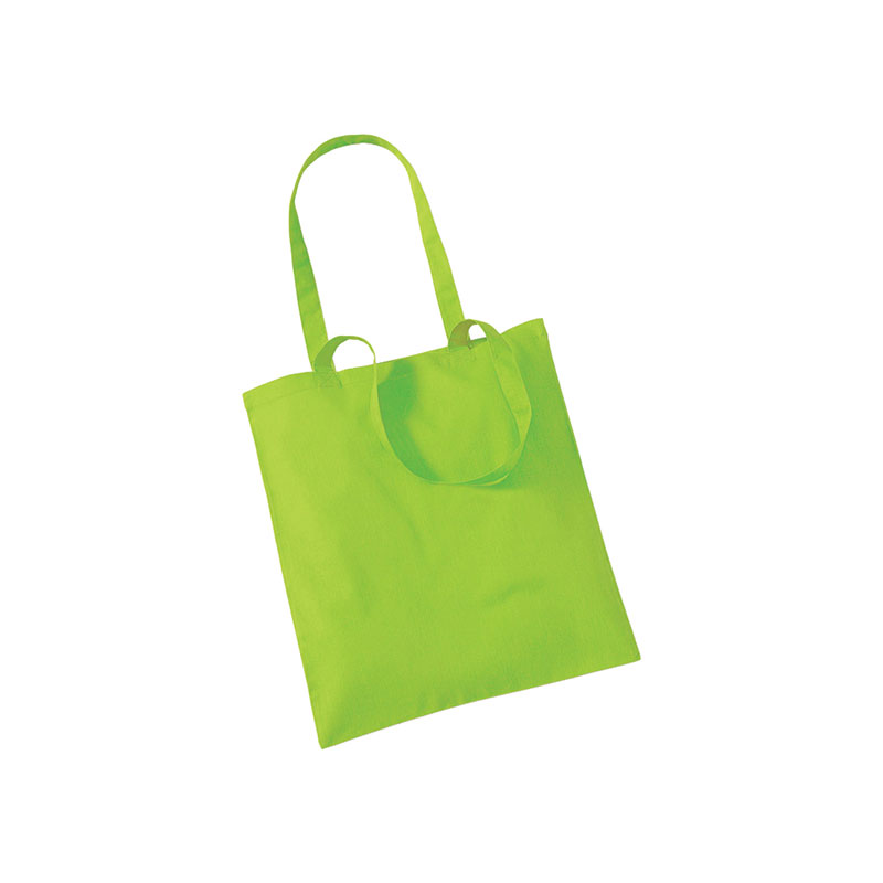 Werbetragetasche in limettengrün als Werbegeschenk (Abbildung 2)