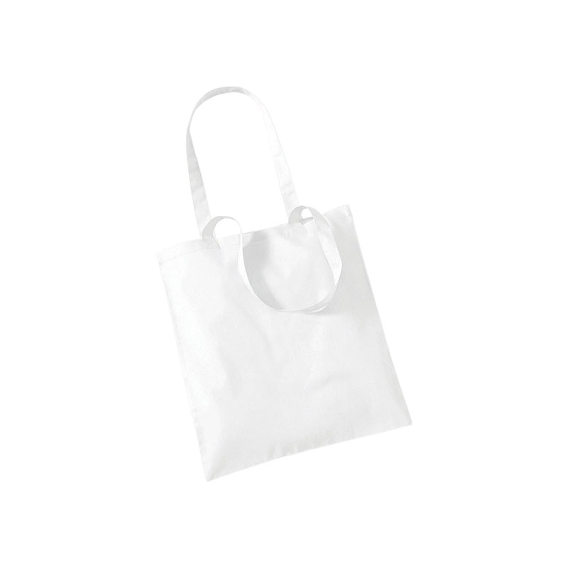 Werbetragetasche in weiß als Werbegeschenk (Abbildung 2)