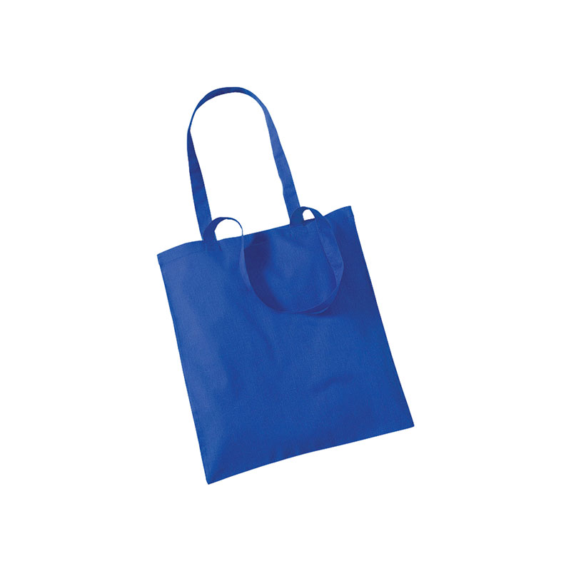 Werbetragetasche in helles königsblau als Werbegeschenk (Abbildung 2)