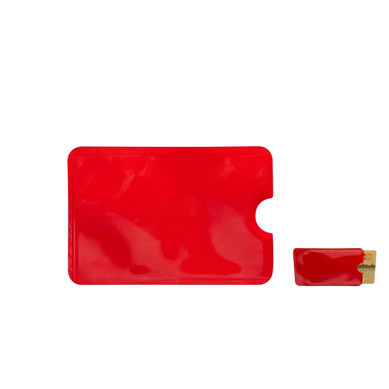 KARTENHALTER SOFT, ROT (RFID-Etui) in rot – Nr. 58131990