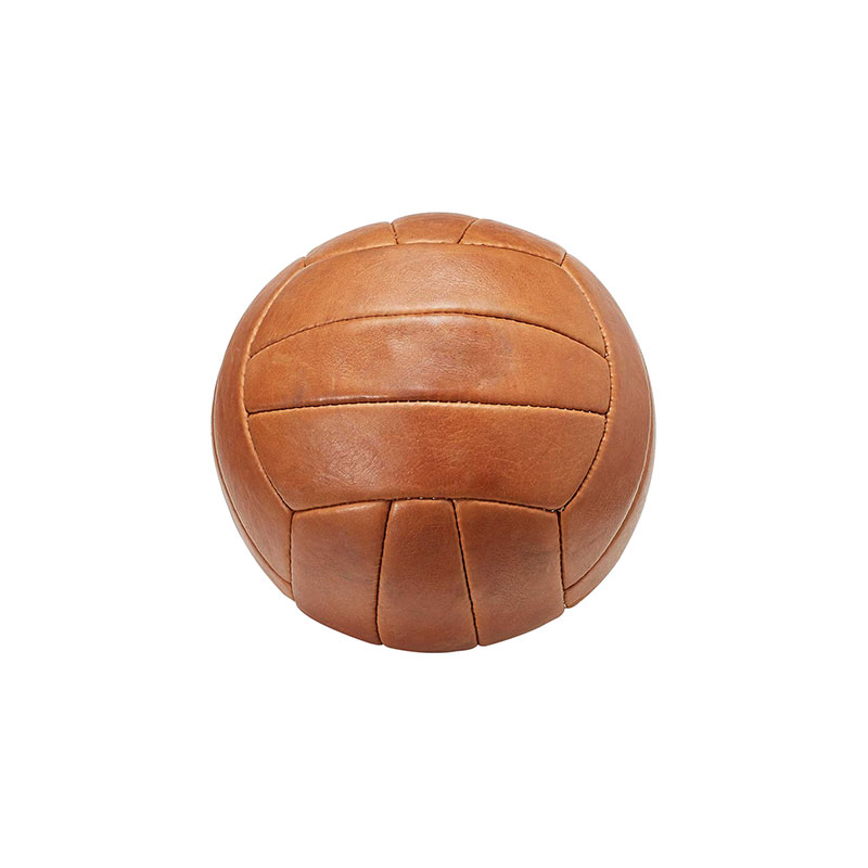 66er Retroball (Lederfußball) in braun als Werbegeschenk (Abbildung 2)