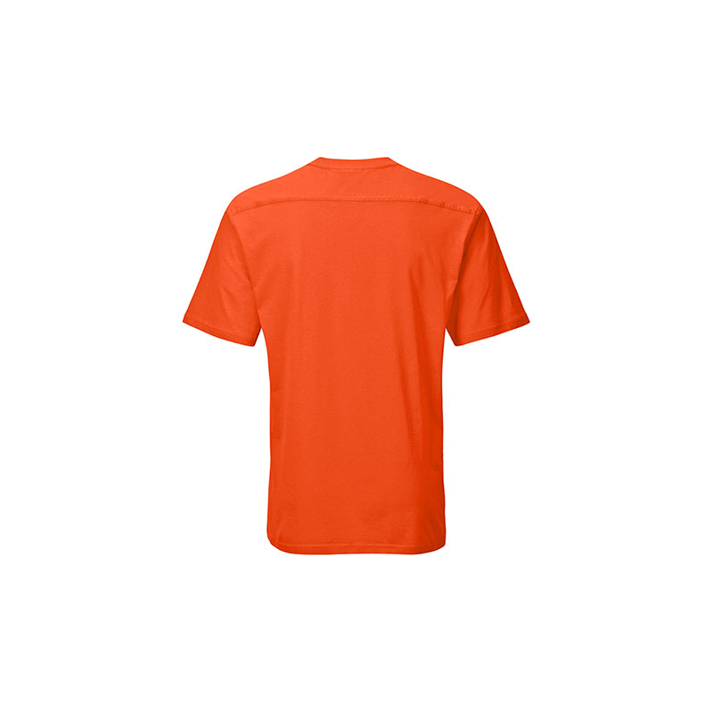 T-Shirt Work Unisex Kurzarm in orange als Werbegeschenk (Abbildung 2)