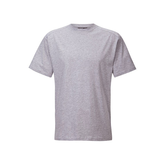 T-Shirt Work Unisex Kurzarm in hellgrau melange – Nr. 58302000_3