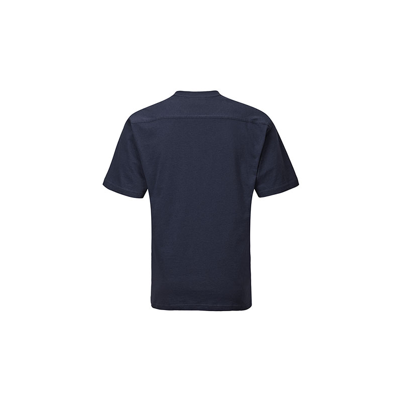 T-Shirt Work Unisex Kurzarm in marineblau als Werbegeschenk (Abbildung 2)