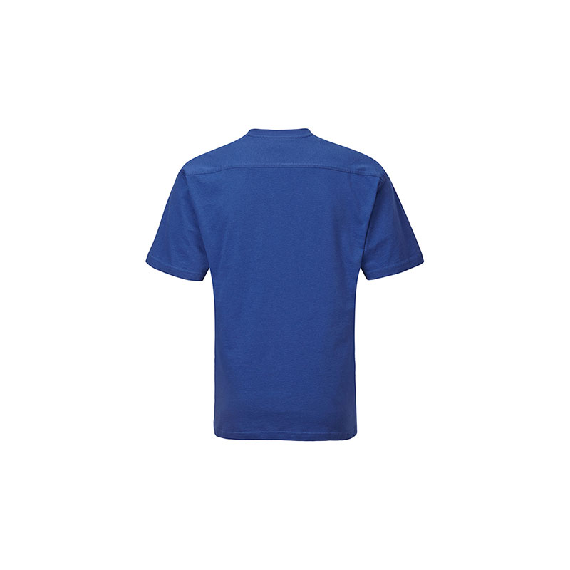 T-Shirt Work Unisex Kurzarm in helles königsblau als Werbegeschenk (Abbildung 2)